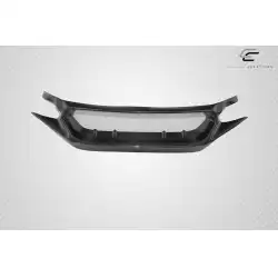 2016-2021 Honda Civic Type JS Grille - 1 Piece image - 11