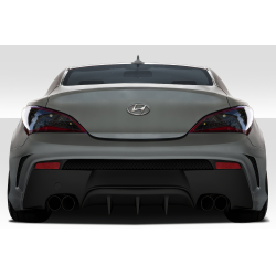 2010-2016 Hyundai Genesis Coupe 2DR Duraflex MSR Rear Bumper - 1 Piece image - 1
