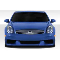 2003-2007 Infiniti G Coupe G35 IPL Look Front Bumper - 1 Piece image - 1