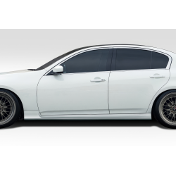 2008-2015 Infiniti G Sedan G37 Q40 Duraflex LBW Side Skirt Rocker Panels - 2 Piece image - 1