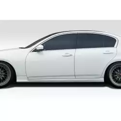 2008-2015 Infiniti G Sedan G37 Q40 LBW Side Skirt Rocker Panels - 2 Piece image - 1