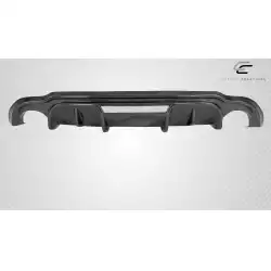 2014-2017 Infiniti Q50 Lightspeed Rear Diffuser - 1 Piece (S) image - 2