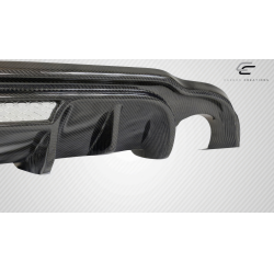 2014-2017 Infiniti Q50 Carbon Creations Lightspeed Rear Diffuser - 1 Piece image - 7