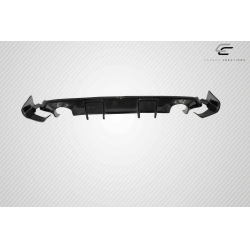 2017-2022 Infiniti Q60 Carbon Creations J Spec Rear Diffuser - 3 Piece image - 3
