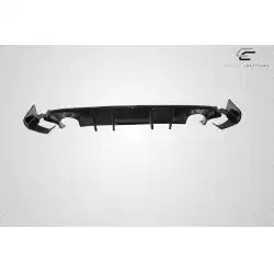 2017-2022 Infiniti Q60 J Spec Rear Diffuser - 3 Piece image - 3