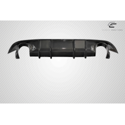 2017-2022 Infiniti Q60 Carbon Creations J Spec Rear Diffuser - 3 Piece image - 5