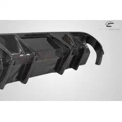 2017-2022 Infiniti Q60 J Spec Rear Diffuser - 3 Piece image - 8