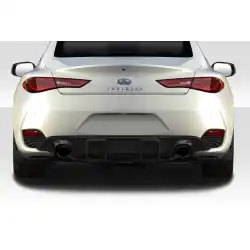 2017-2022 Infiniti Q60 J Spec Rear Diffuser - 3 Piece image - 1