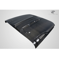 2018-2025 Jeep Wrangler JL Gladiator JT Carbon Creations Energy Hood - 1 Piece image - 8