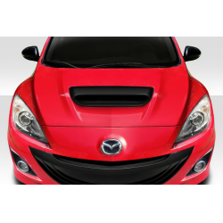 2010-2013 Mazda MazdaSpeed 3 Duraflex Ram Air Hood Scoop - 1 Piece image - 1