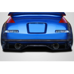 2003-2008 Nissan 350Z Z33 Carbon Creations VTX Rear Diffuser - 2 Piece image - 1