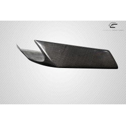 2003-2008 Nissan 350Z Z33 Carbon Creations VTX Rear Diffuser - 2 Piece image - 8