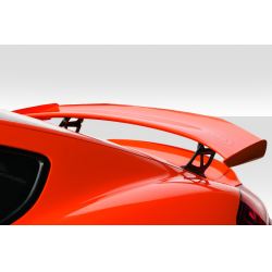 2014-2023 Porsche Cayman 718 Duraflex GT4 Look Rear Wing Spoiler - 3 Piece image - 3