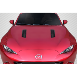 Universal Carbon Creations Race Hood Louver Vents - 2 Piece image - 1