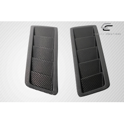 Universal Carbon Creations Race Hood Louver Vents - 2 Piece image - 6