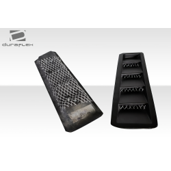Universal Duraflex Race Hood Louver Vents - 2 Piece image - 9