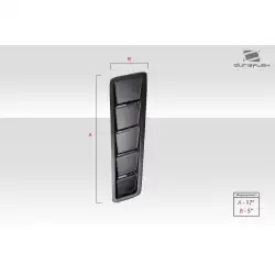 Universal Race Hood Louver Vents - 2 Piece image - 8