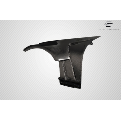 2003-2008 Nissan 350Z Z33 Carbon Creations AMS GT2 Front Fenders (+12mm) - 2 Piece image - 4
