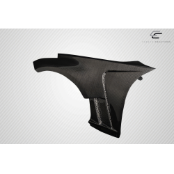 2003-2008 Nissan 350Z Z33 Carbon Creations AMS GT2 Front Fenders (+12mm) - 2 Piece image - 7