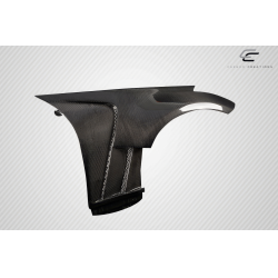 2003-2008 Nissan 350Z Z33 Carbon Creations AMS GT2 Front Fenders (+12mm) - 2 Piece image - 9