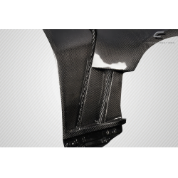 2003-2008 Nissan 350Z Z33 Carbon Creations AMS GT2 Front Fenders (+12mm) - 2 Piece image - 11