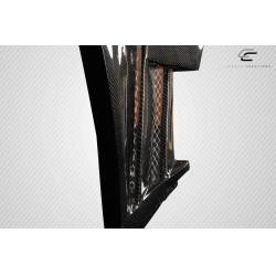2003-2008 Nissan 350Z Z33 Carbon Creations AMS GT2 Front Fenders (+12mm) - 2 Piece image - 12