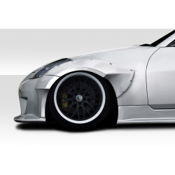 2003-2008 Nissan 350Z Z33 Duraflex SDS Front Fender Flares (+45mm) - 4 Piece image - 1