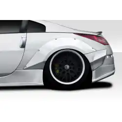 2003-2008 Nissan 350Z Z33 SDS Rear Fender Flares (+60mm) - 4 Piece image - 1