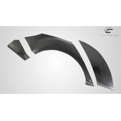 2011-2013 Kia Optima Carbon Creations CPR Wide Body Rear Fender Flares - 6 Piece (S) image - 3
