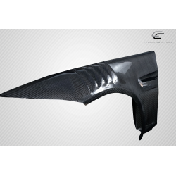2008-2013 BMW M3 E92 2DR Coupe Carbon Creations GTR Front Fenders - 2 Piece image - 10