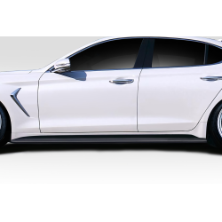 2019-2023 Genesis G70 Duraflex MSR Side Skirts Rocker Panels - 2 Piece image - 1