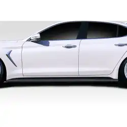 2019-2023 Genesis G70 MSR Side Skirts Rocker Panels - 2 Piece image - 1
