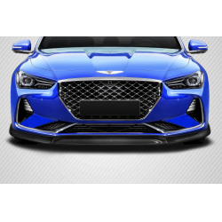 2019-2021 Genesis G70 Carbon Creations MSR Front Lip Under Spoiler - 1 Piece image - 1