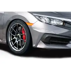 2016-2018 Honda Civic 2DR 4DR HFP Look Front Lip Add On - 2 Piece (S) image - 1