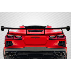 2020-2025 Chevrolet Corvette C8 Carbon Creations High Wing Spoiler - 1 Piece image - 1