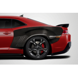 2010-2015 Chevrolet Camaro Carbon Creations RBS Wide Body Rear Fender Flares - 4 Piece image - 1