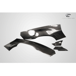 2010-2015 Chevrolet Camaro Carbon Creations RBS Wide Body Rear Fender Flares - 4 Piece image - 2