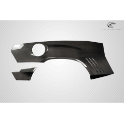 2010-2015 Chevrolet Camaro Carbon Creations RBS Wide Body Rear Fender Flares - 4 Piece image - 3