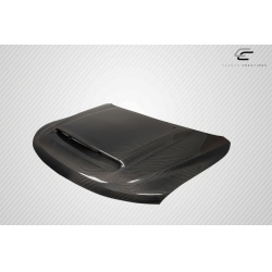 2011-2022 Jeep Grand Cherokee Carbon Creations Demon Look Hood - 1 Piece image - 3