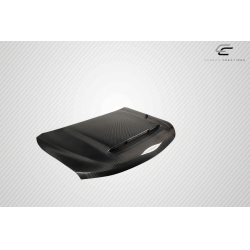 2011-2022 Jeep Grand Cherokee Carbon Creations Demon Look Hood - 1 Piece image - 6