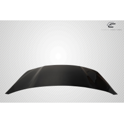 2011-2022 Jeep Grand Cherokee Carbon Creations Demon Look Hood - 1 Piece image - 7