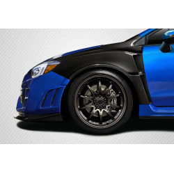 2015-2021 Subaru WRX STI Carbon Creations VRS Front Fenders - 2 Piece image - 1