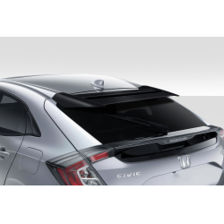 2017-2021 Honda Civic HB Duraflex Type M Roof Wing Spoiler - 1 Piece image - 1