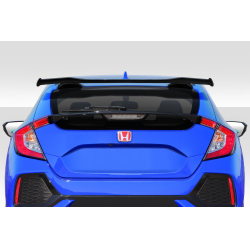 2017-2021 Honda Civic HB Duraflex SPN Roof Wing Spoiler - 1 Piece (S) image - 1