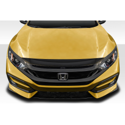 2016-2021 Honda Civic Duraflex EBS Hood Lip - 1 Piece image - 1