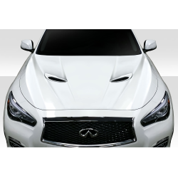 2014-2023 Infiniti Q50 Duraflex S Concept Hood - 1 Piece image - 1