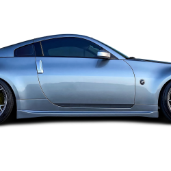 2003-2008 Nissan 350Z Z33 Couture Polyurethane N-3 Side Skirts Rocker Panels - 2 Piece image - 1