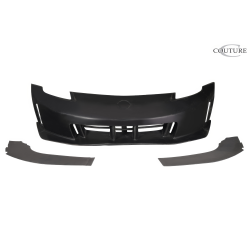 2003-2008 Nissan 350Z Z33 Couture Polyurethane N-3 Front Bumper - 1 Piece image - 3