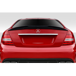 2008-2014 Mercedes C Class W204 Duraflex Plasma Rear Wing Spoiler - 1 Piece image - 1