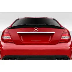 2008-2014 Mercedes C Class W204 Plasma Rear Wing Spoiler - 1 Piece image - 1